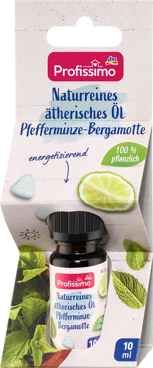 Profissimo Eterično olje Poprova meta-Bergamotka, 10 ml | dm.si