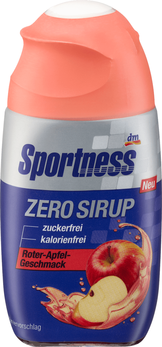 Zero Sirup Roter Apfel Geschmack, 69 g
