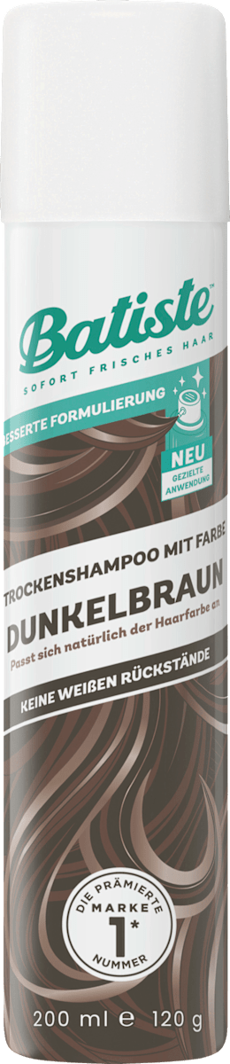 BatisteTrockenshampoo dunkel, 200 ml