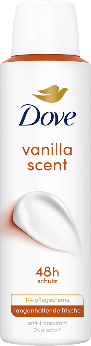 Dove Anti-Transpirant Deospray Vanilla Scent, 150 ml