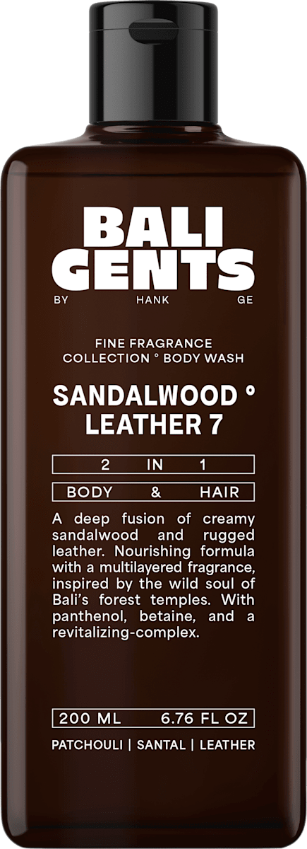 Duschgel Sandalwood Leather 7 2in1, 200 ml