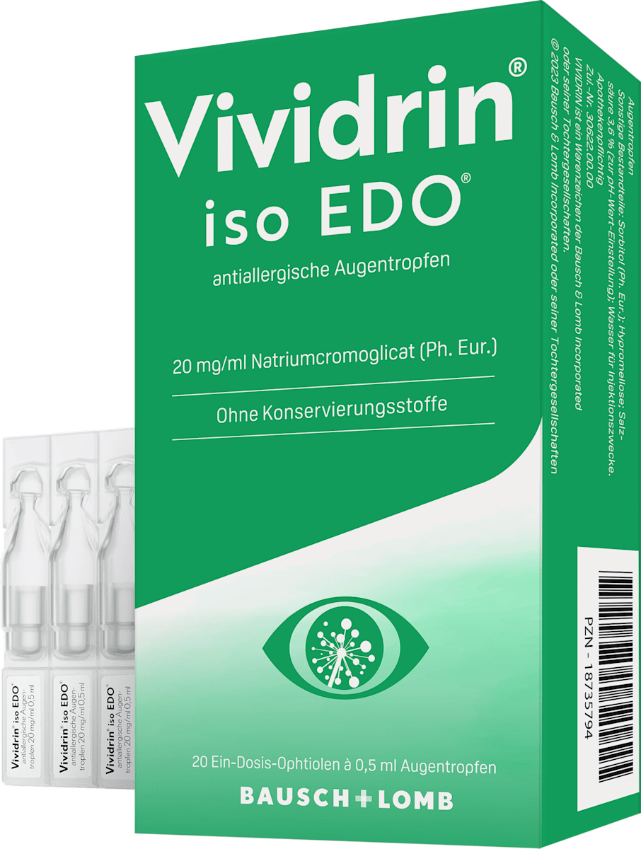 Vividrin Vividrin iso EDO 20 mg/ml Natriumcromoglicat (Ph. Eur ...