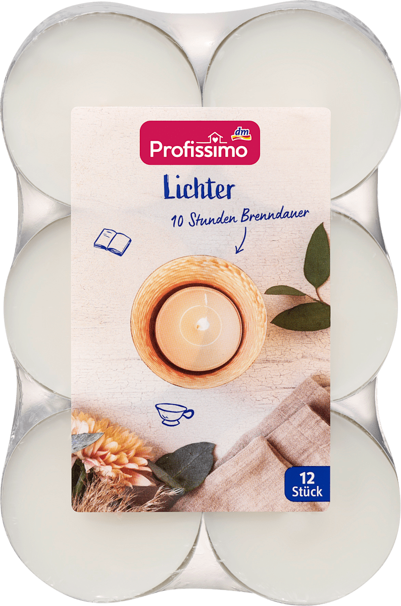 Profissimo Lichter Groß Alu, 12 St dauerhaft günstig online kaufen