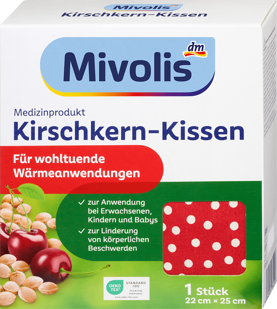 Kirschkern-Kissen, 1 St