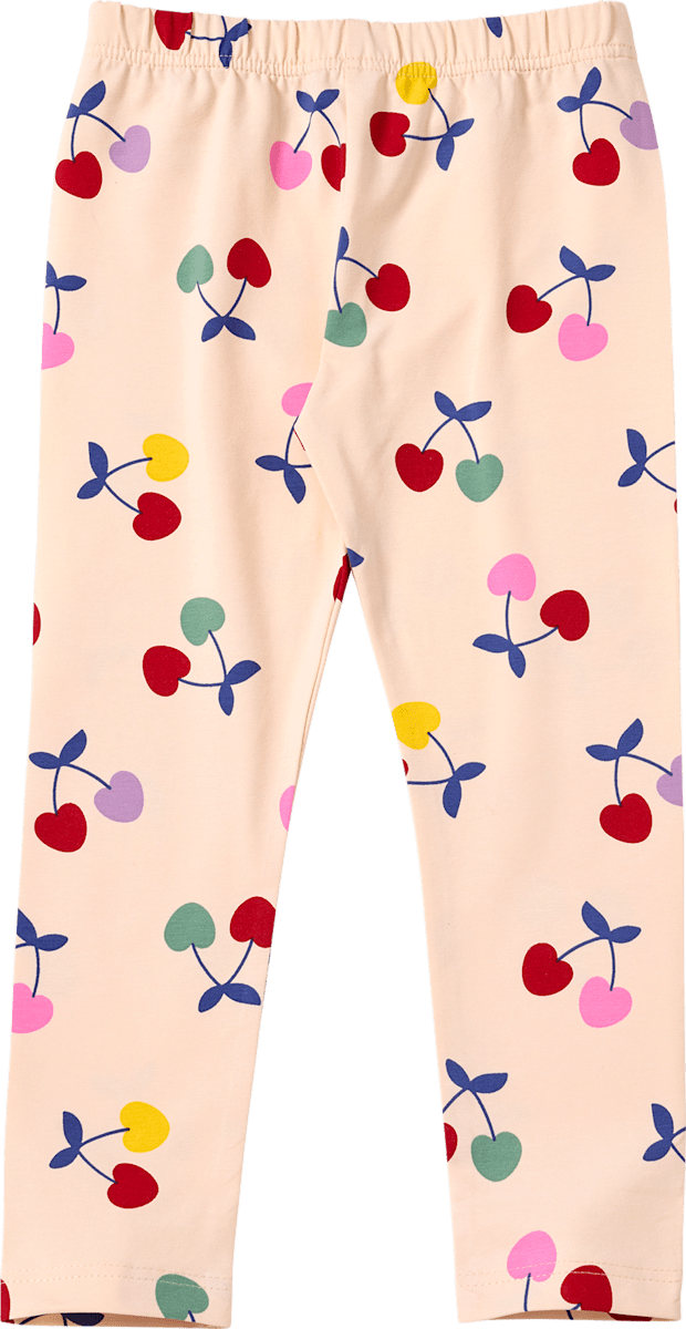 ALANA Leggings Pro Climate mit Kirschen-Muster, beige, Gr. 110, 1 St ...