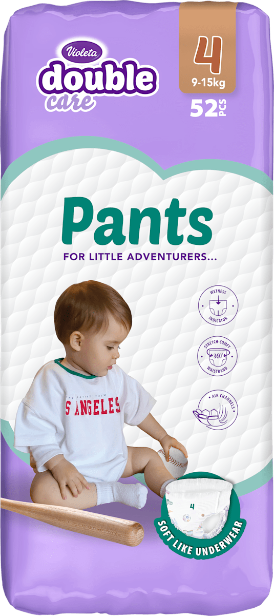 LILLYDOO Green milieuvriendelijke broek, maat 6 (15 kg), maanddoos (95 stuks) (FSC Mix