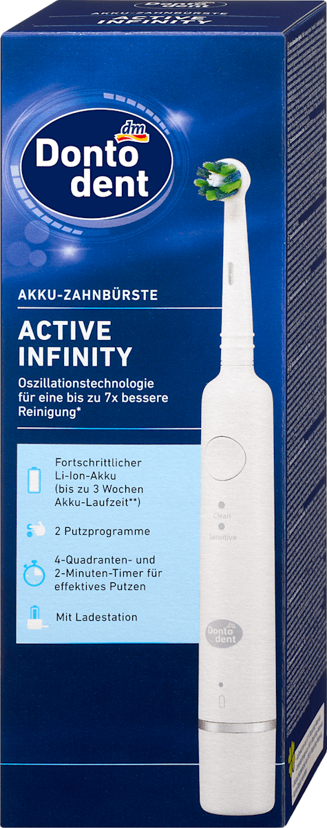 Elektrische Zahnbürste Active Infinity, 1 St