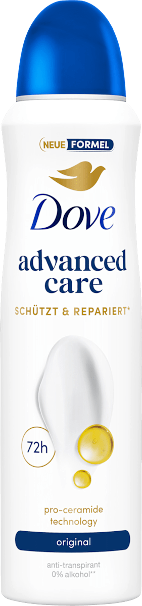 Dove Antitranspirant Deospray Advanced Care Original, 150 ml dauerhaft günstig online kaufen
