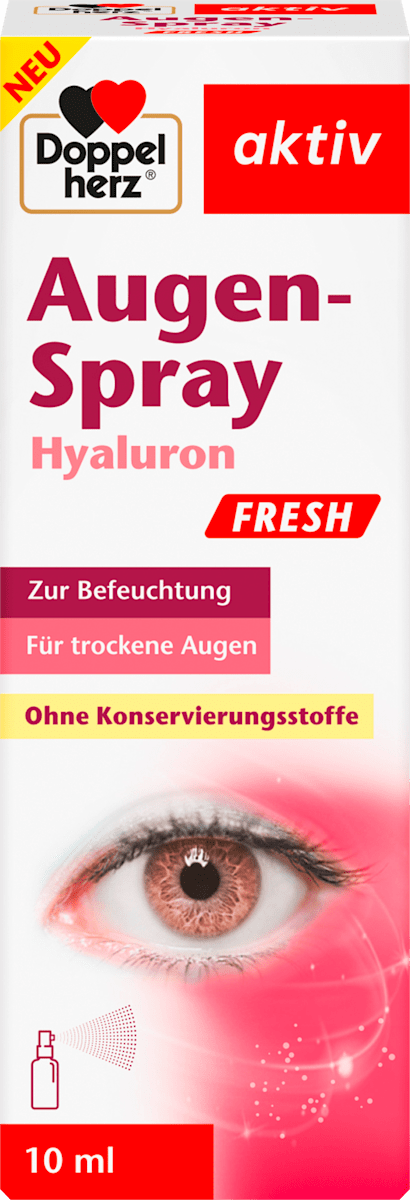 Doppelherz Augen-Spray Hyaluron, 10 ml dauerhaft günstig online kaufen ...