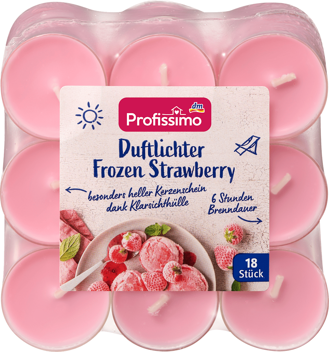 Duftlichter frostige Erdbeere, 18 St