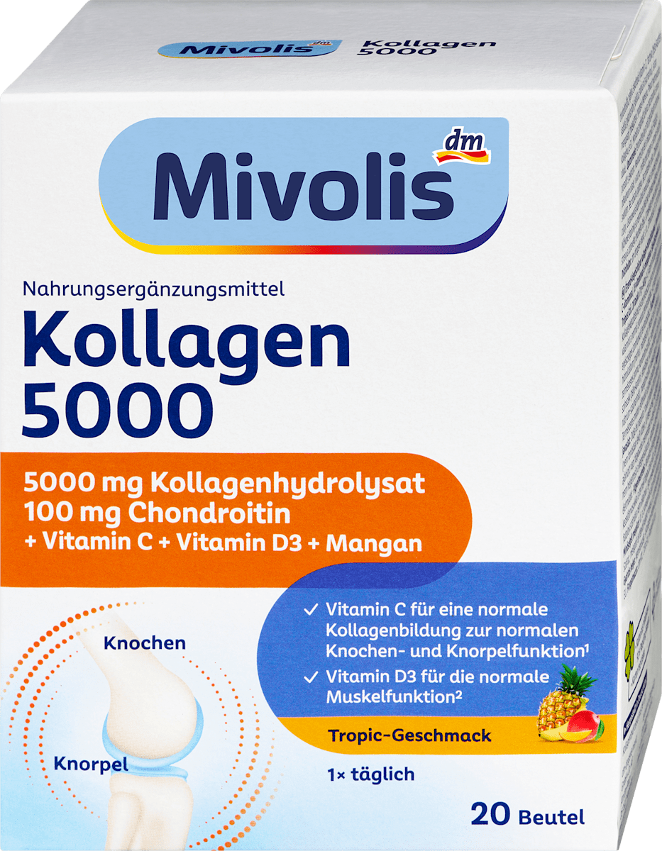 Mivolis Kollagen 5000, Beutel 20 St, 140 g dauerhaft günstig online ...