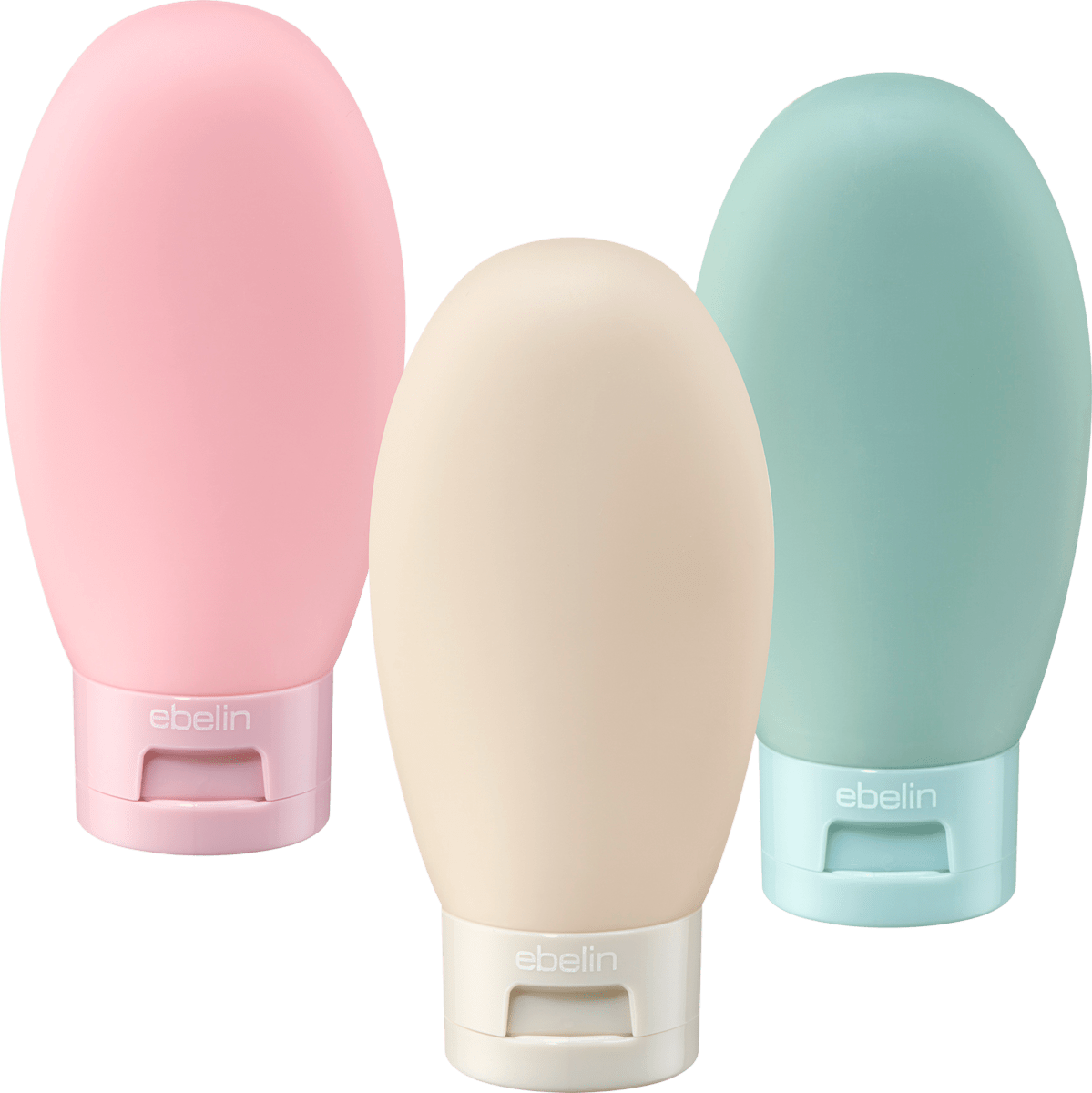 ebelin Reiseflasche oval sortiert (60 ml), 1 St