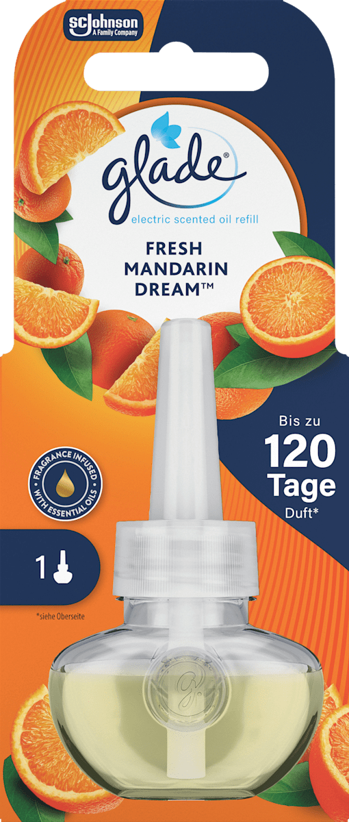 glade Lufterfrischer Duftstecker Fresh Mandarin Dream Nachfüllpack, 20 ml dauerhaft günstig online kaufen