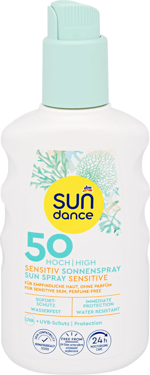 sundance Spray solare SENSITIVE SPF50, 200 ml | dm Italia