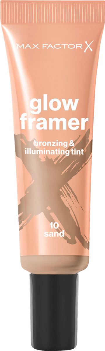 MAX FACTOR Foundation Skin Tint Glow Framer 10 Sand, 30 ml dauerhaft ...