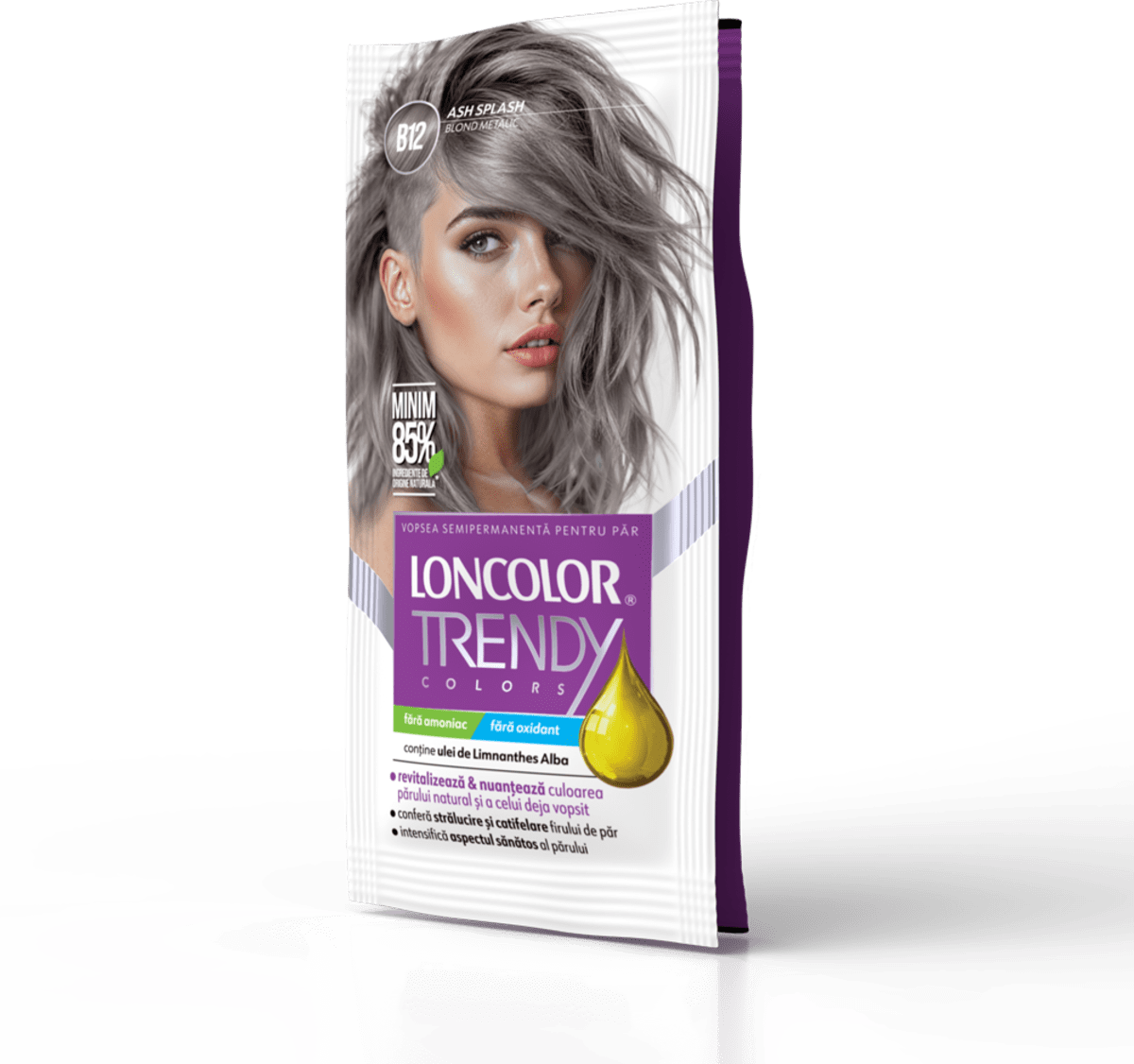 LONCOLOR TRENDY Vopsea semipermanentă gri B12, 1 buc | dm.ro