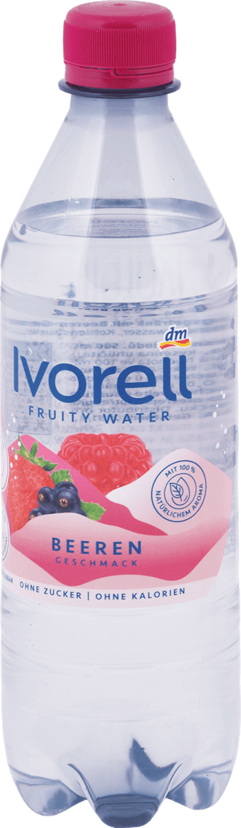 Ivorell osvěžující nápoj s příchutí lesních plodů, 500 ml