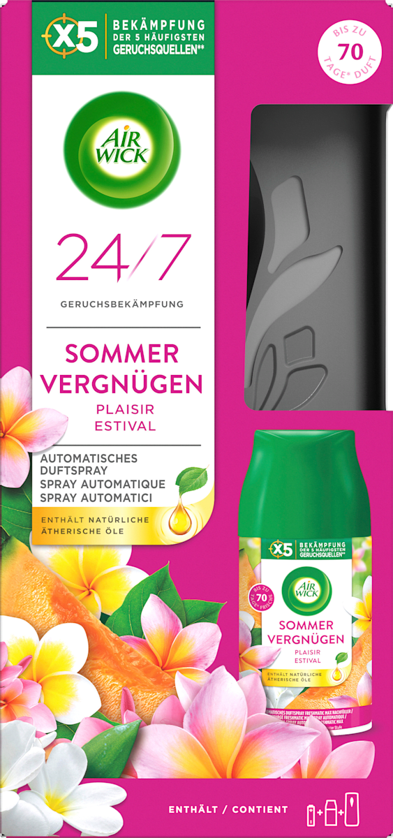 AIR WICK Lufterfrischer Freshmatic Sommervergnügen Starterset, 1 St dauerhaft günstig online kaufen