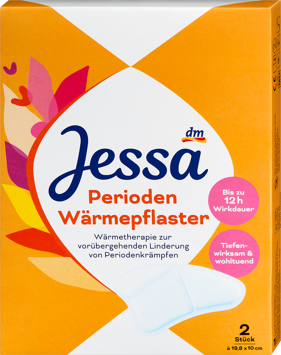 Jessa Perioden-Wärmepflaster, 2 St dauerhaft günstig online kaufen