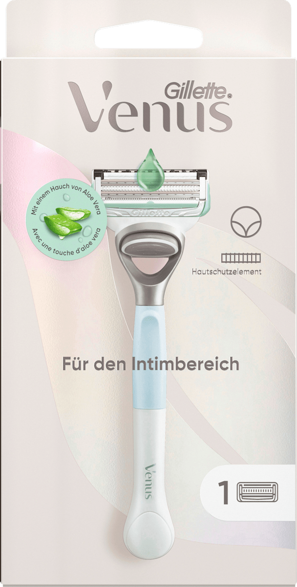 Rasierer fr den Intimbereich Aloe Vera, 1 St