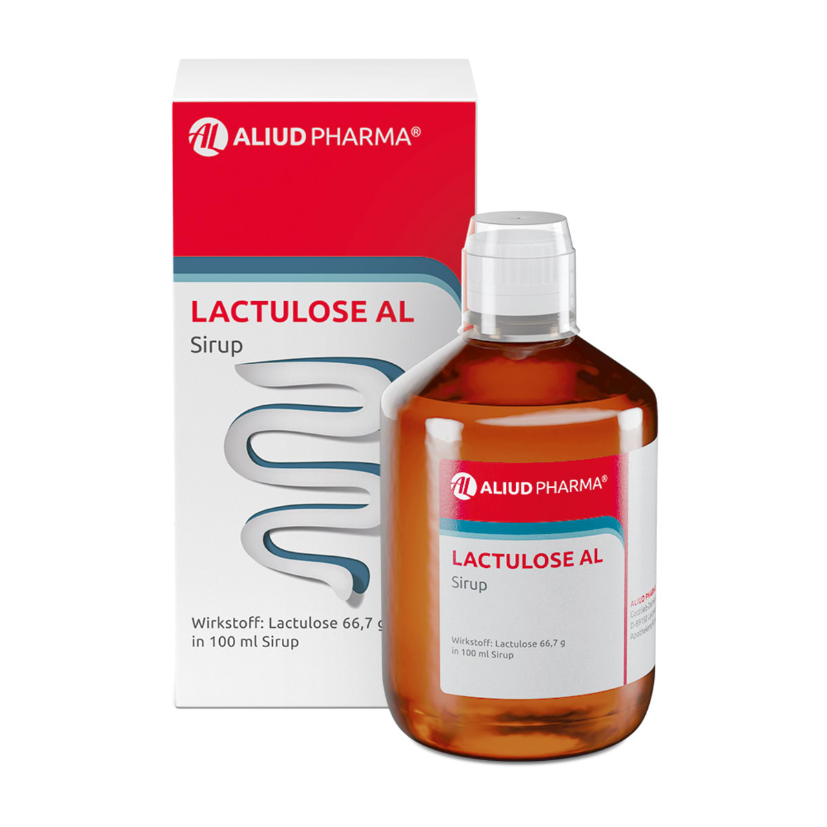 ALIUD PHARMA Aliud Pharma Lactulose AL Sirup 66,7g, 500 ml dauerhaft ...