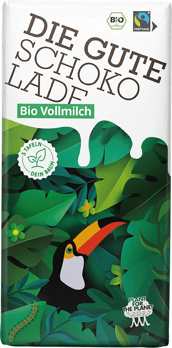 Plant-for-the-Planet Schokolade, Vollmilch, 100 g dauerhaft gnstig online  kaufen | dm.de