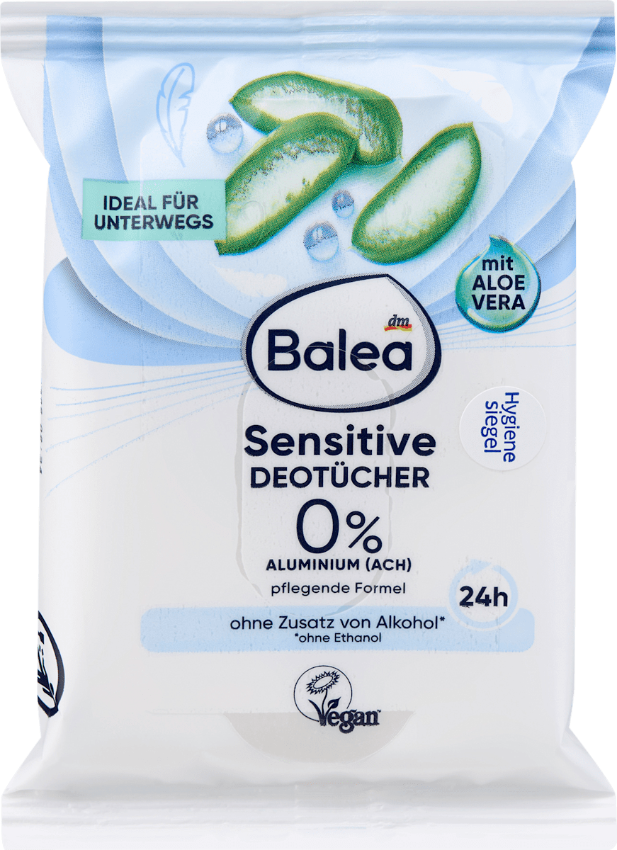 Balea Deotücher Sensitive, 10 St dauerhaft günstig online kaufen