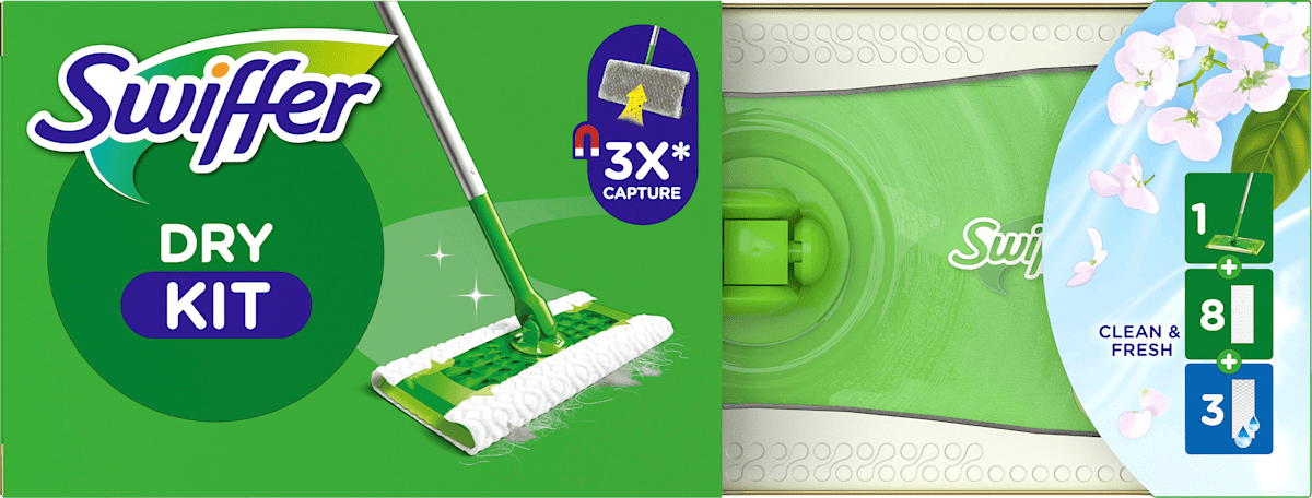 Swiffer Bodenwischset Wet & Dry Kit, 1 St dauerhaft günstig online kaufen