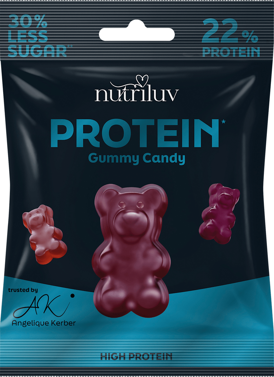 nutriluv Fruchtgummi, Bett'r Snacks Protein, 75 g dauerhaft günstig online kaufen