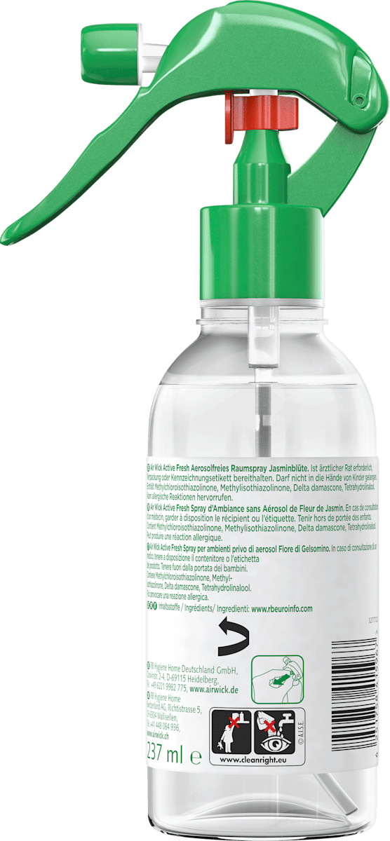 AIR WICK Duftspray Active Fresh Jasminblüte, 237 ml