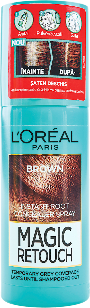 L'ORÉAL PARiS MAGIC RETOUCH Spray pentru camuflarea rădăcinilor şaten ...