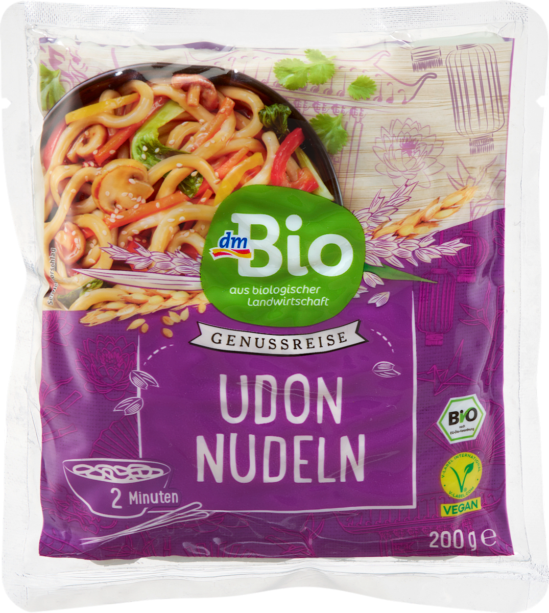 dmBio Udon Nudeln, 200 g dauerhaft günstig online kaufen | dm.de