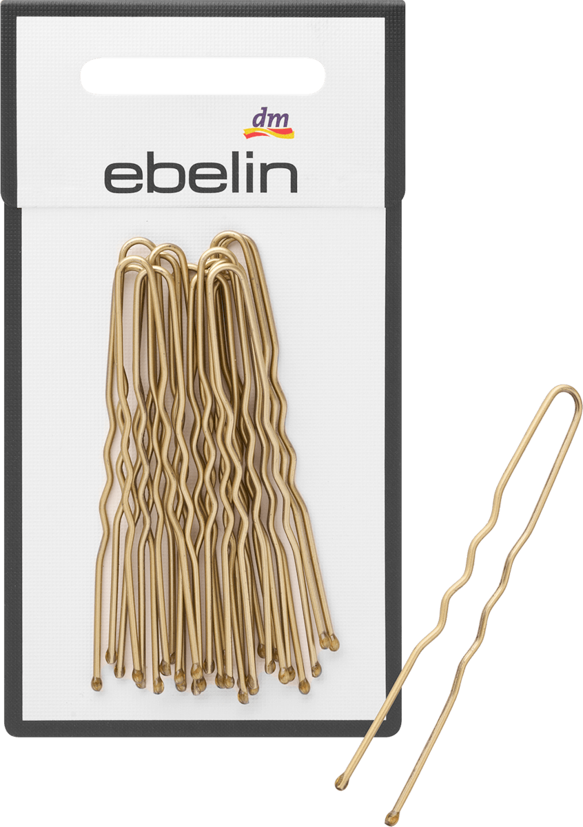ebelin Haarnadeln gewellt, Gold-Optik, 15 St dauerhaft günstig online kaufen