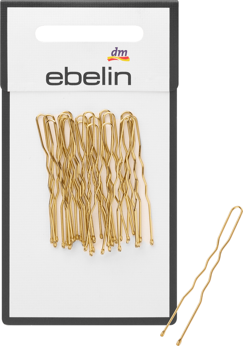 ebelin Haarnadeln kurz, Gold-Optik, 20 St dauerhaft günstig online kaufen