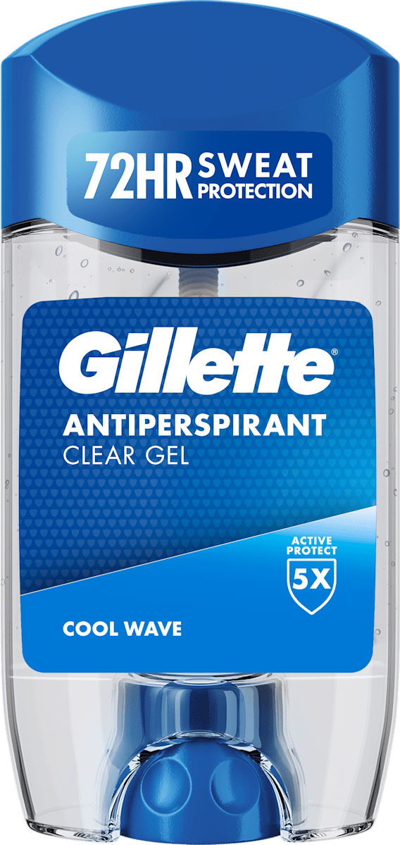 COOL DRY DEODORANT WIDE U NECK INNE 4枚　M Gillette Deodorant stick gel Cool Wave, 70 ml | dm.ro