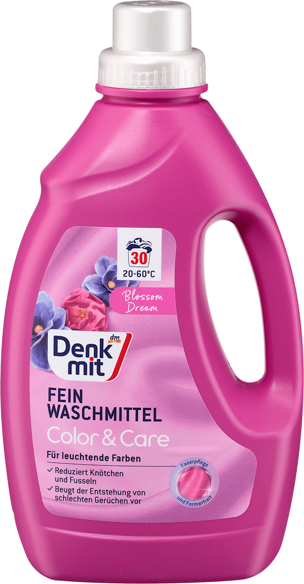 Denkmit Detergent pentru rufe delicate Blossom 30 spălări, 1,5 l | dm.ro