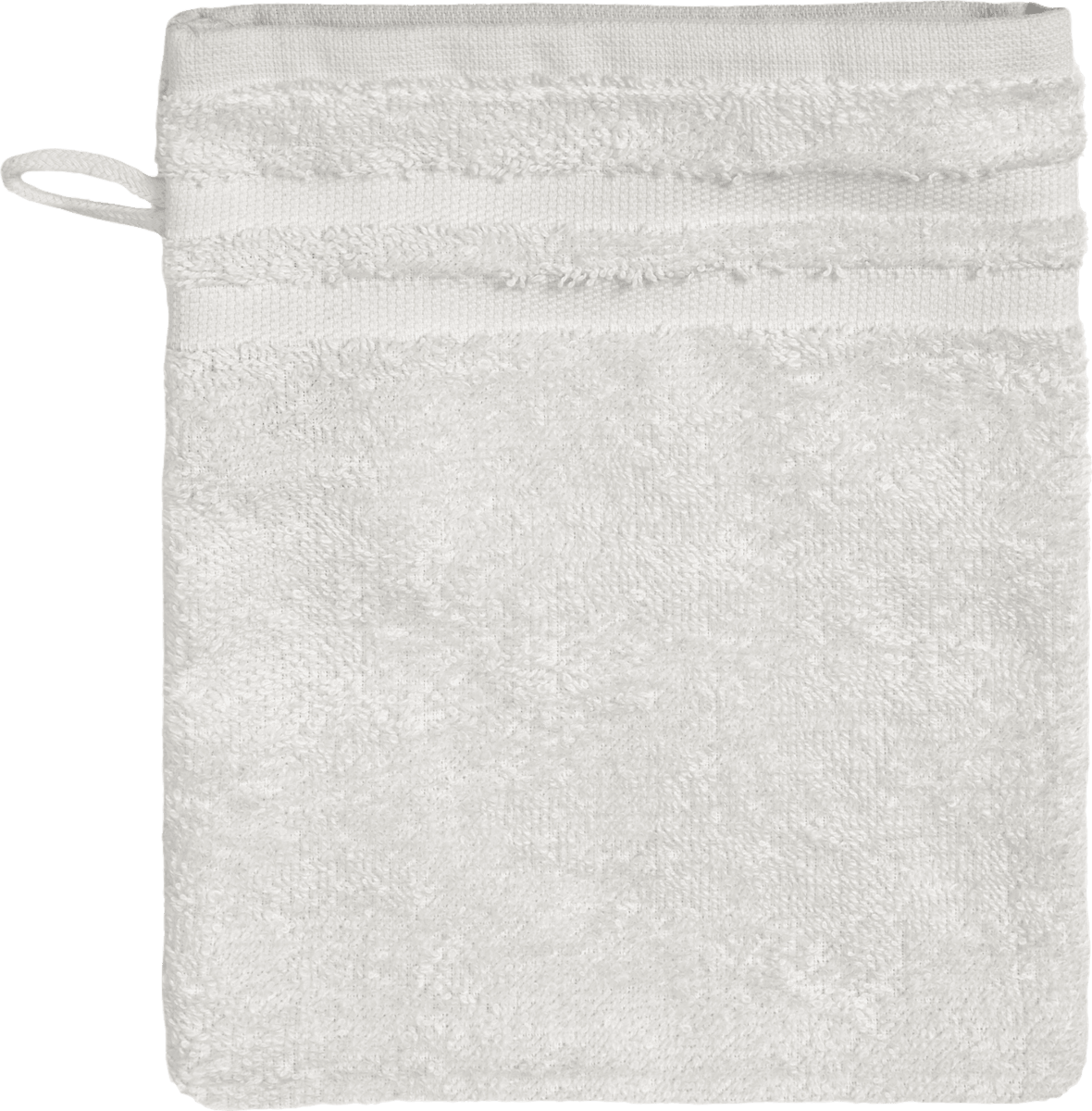 Waschlappen weiß Frottee, 1 St