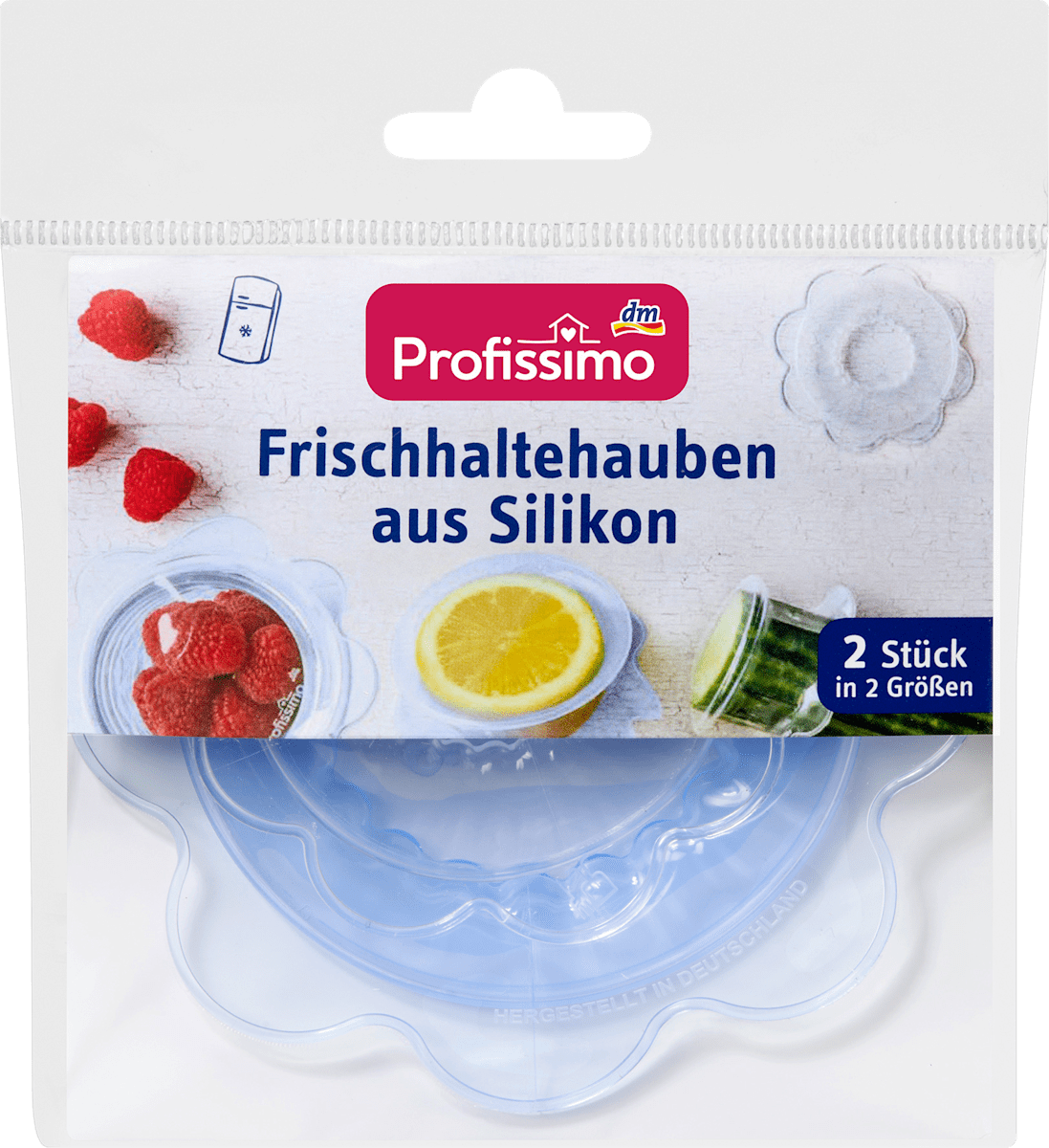 Frischhaltehauben aus Silikon, 2 St