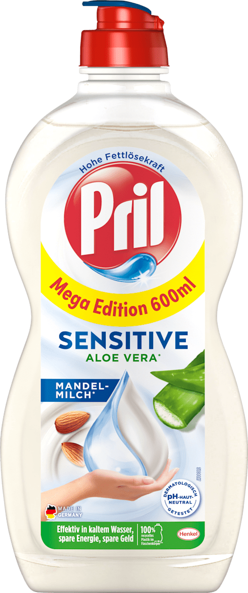 Splmittel Sensitive Aloe Vera, 600 ml