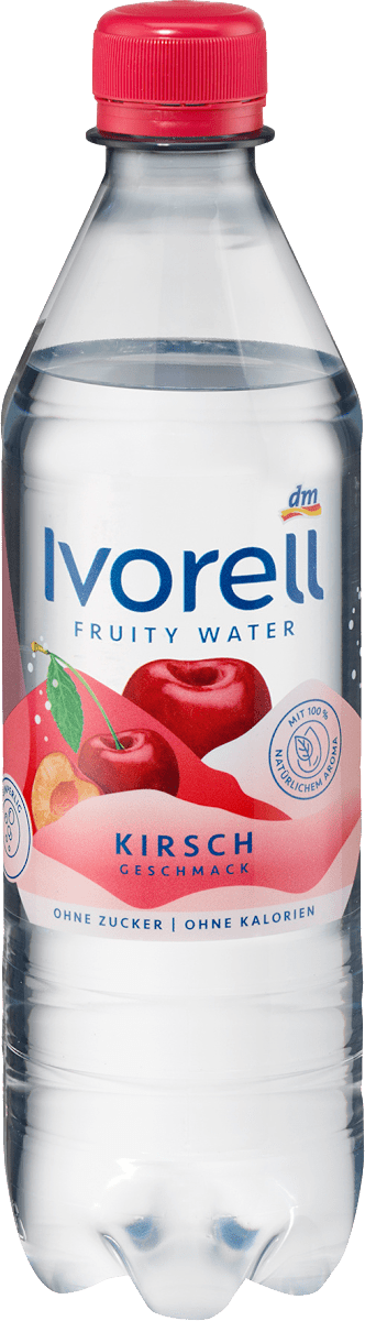 Ivorell Erfrischungsgetränk, Fruity Water Kirsch, 0,5 l EINWEG dauerhaft günstig online kaufen