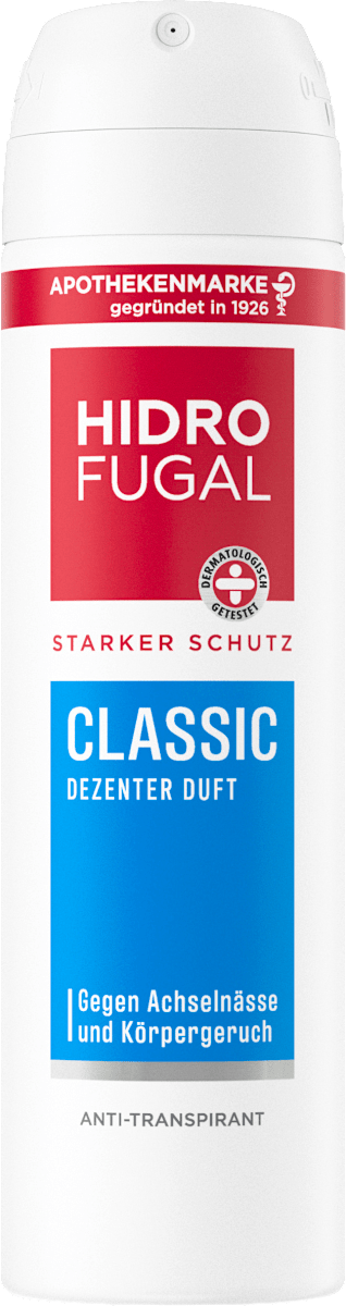 Hidrofugal Antitranspirant Deospray Classic, 150 ml dauerhaft günstig online kaufen