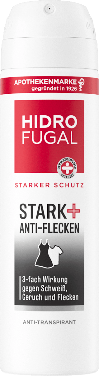 Hidrofugal Antitranspirant Deospray Stark+ Anti Flecken, 150 ml dauerhaft günstig online kaufen