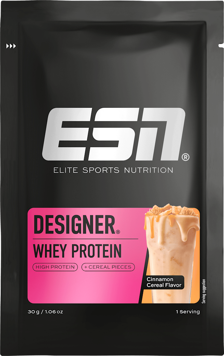 Whey Proteinpulver, Cinnamon Cereal Geschmack, 30 g