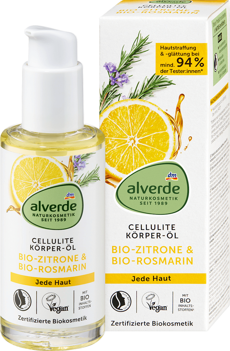 alverde NATURKOSMETIK Krperl Cellulite Zitrone & Rosmarin, 100 ml  dauerhaft gnstig online kaufen | dm.de