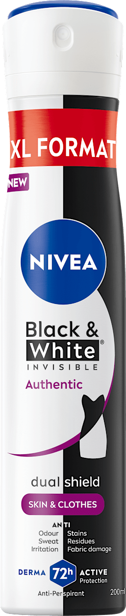NIVEA Deodorant spray Authentic, 200 ml | dm.ro