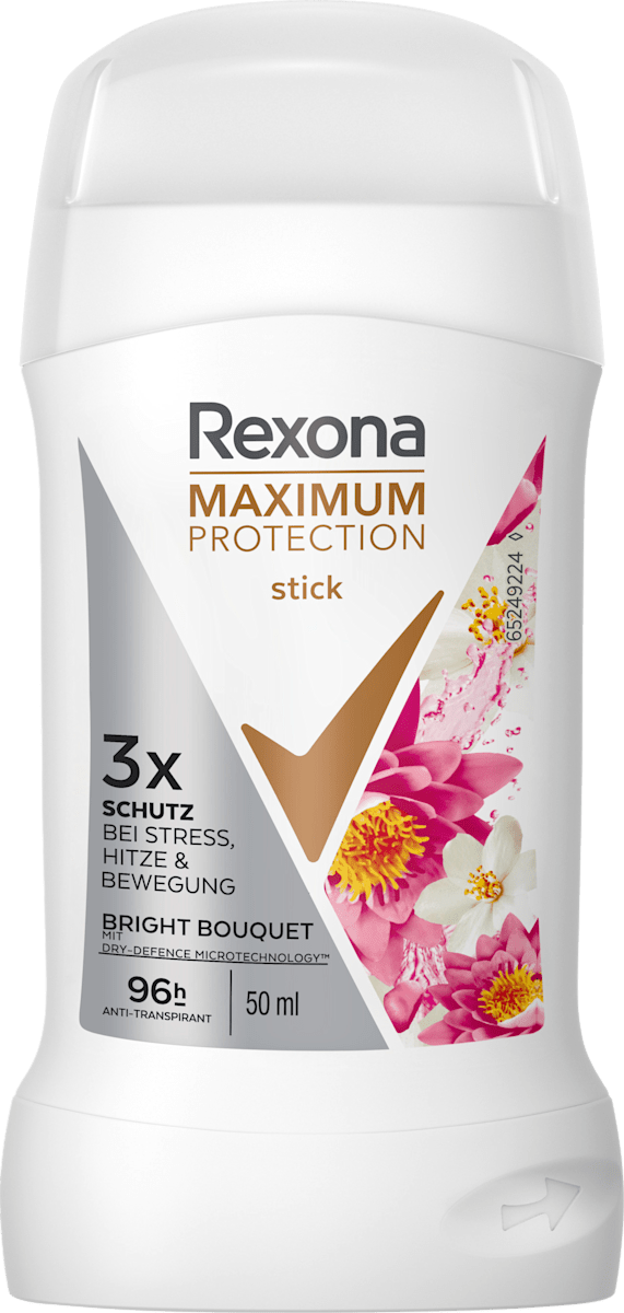 Antitranspirant Deostick Maximum Protection Bright Bouquet, 50 ml