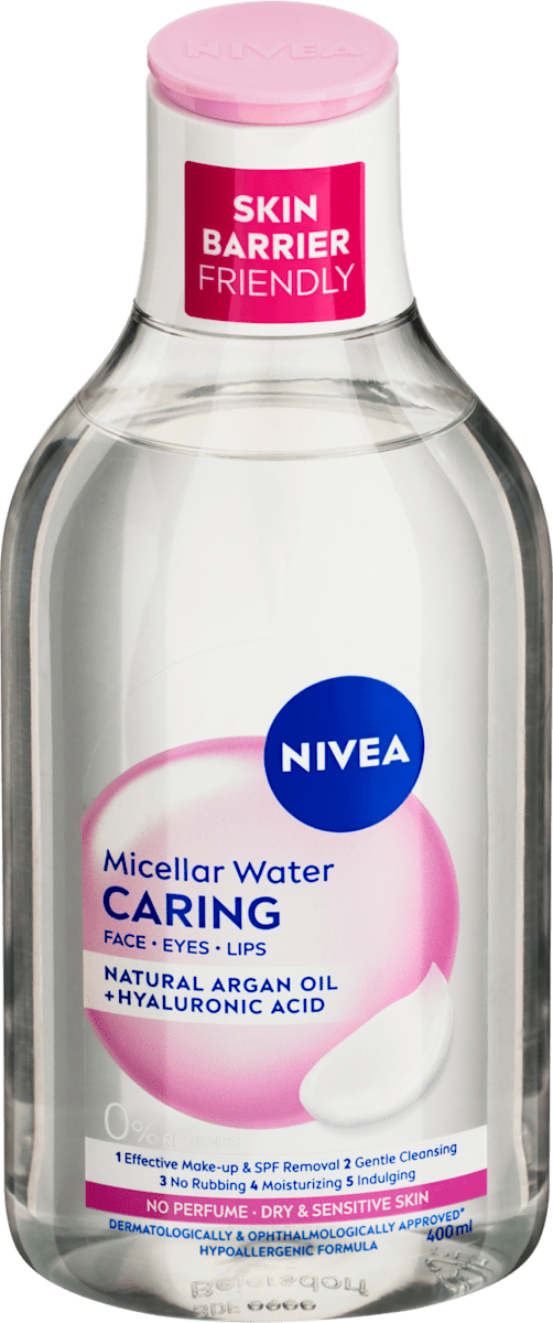Czech Republic product data sample: pečující micelární voda, 400 ml