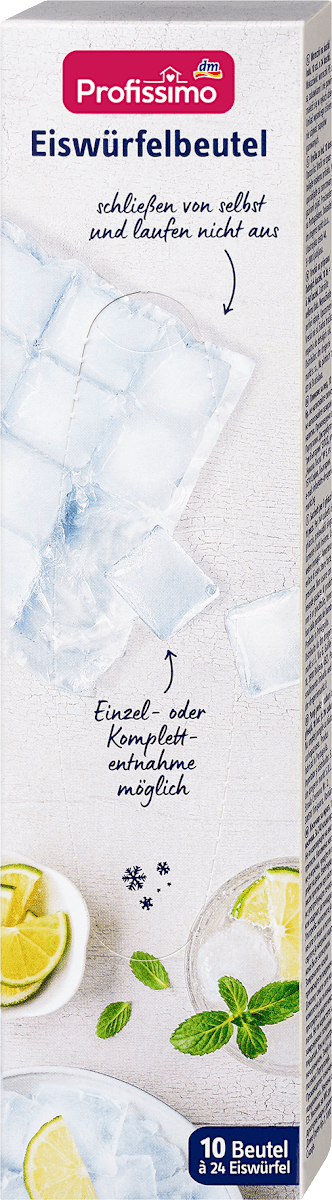 Profissimo Eiswürfelbeutel, 10 St dauerhaft günstig online kaufen