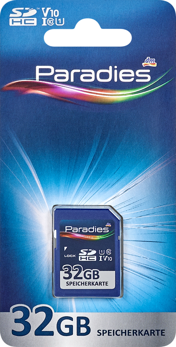 Austria product data sample: Speicherkarte SDHC, 1 St