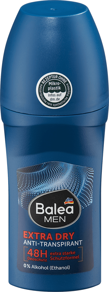 Balea MEN Anti-Transpirant Roll-On Extra Dry, 50 ml | dm Bosna i ...